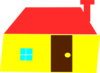 Sideways House Clip Art